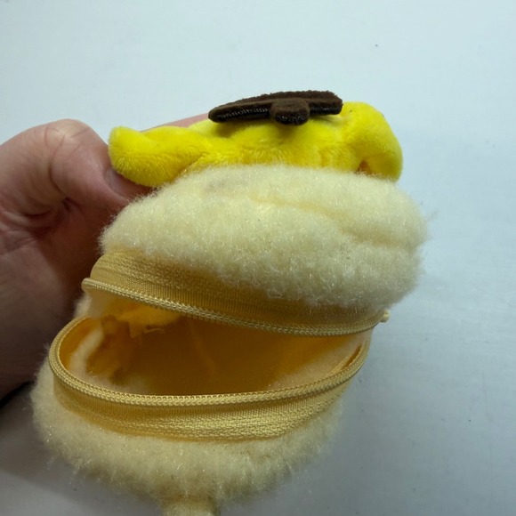 Sanrio Pompompurin Plush Yellow‎ Dog Heart Donut Beret Cute Kids Toy Coin Pouch - Picture 14 of 15